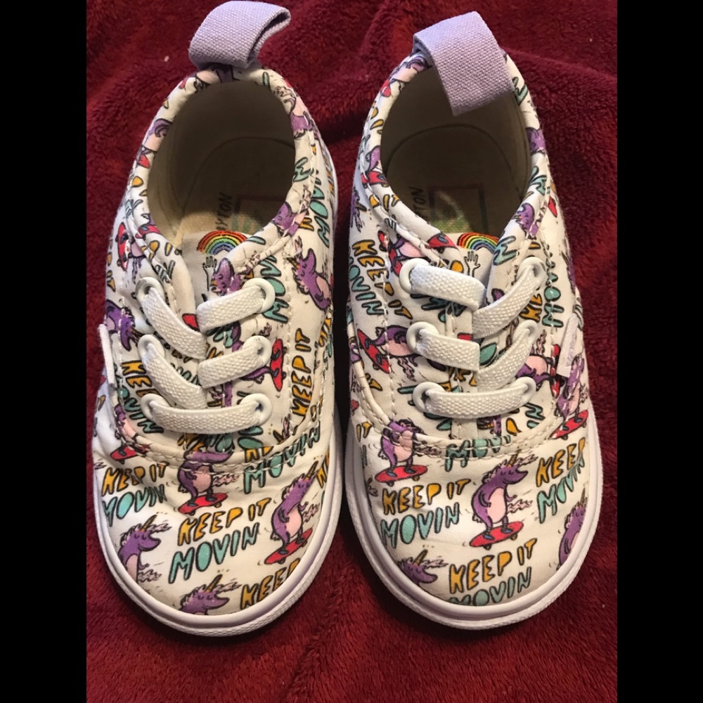 VANS baby girl shoes size 5